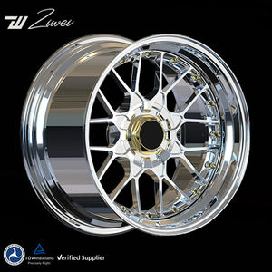 ZW Deep Lip Classic Style Luxury Silver 2-piece W222 21 20 18 22 19 pouces Forgé pour <span class=keywords><strong>Mercedes</strong></span> Jantes en alliage chromé personnalisées 5x112 - Product Image 1