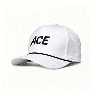 Gorra de Golf Estructurada con Bordado 3D Personalizado, Estampado de Letras con Efecto Puff, Ribete con Costuras Decorativas, Gorra Deportiva de Béisbol, Unisex, Venta al Por Mayor - Product Image 6