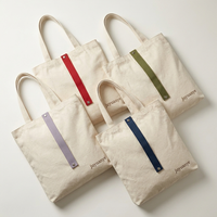 Sac fourre-tout en toile personnalisé, simple et pratique, ODM, spacieux, facile à organiser, sac de courses portable, sac de courses réutilisable, sac de transport quotidien