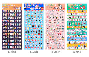 Autocollant décoratif mignon Momo, décalcomanies, boîte cadeau, <span class=keywords><strong>Kawaii</strong></span>, dessin animé fille, autocollants personnalisés pour journal d'enfant - Product Image 5