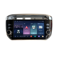 Autoradio Android de style bouton pour Fiat Grande Punto, navigation GPS sans fil Carplay, lecteur Bluetooth pour voiture avec caméra de recul