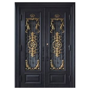 Puerta de Acero Tradicional Forjada a Mano Prima con Diseño Ecológico, Duradero y de Ingenio Único - Product Image 3