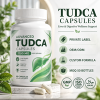 OEM Advanced TUDCA 1100mg Capsules : Soutien Hépatique, Confort Digestif, Équilibre de la Vésicule Biliaire et Intestinal - 60 Capsules