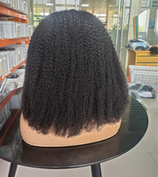 Perruque Fluffy Afro Kinky Curly Lace Frontal Perruque Pas Cher 360 HD 13x4 5x5 Lace Front Glueless Bomb Big AFRO Curls Perruques Cheveux Humains