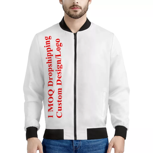 INSTANTARTS Jamaica Rasta Reggae Polka Dot Maple Leaf Black High Quality Clothing Brands Bomber Jacket Men Autumn Outdoor - Product Image 4