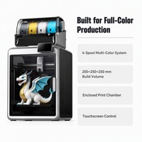 Printer 3D Dual Extruder Kecepatan Tinggi untuk Penggunaan Laboratorium Industri dengan Volume Cetak Besar dan Pencetakan Multi-Warna Otomatis
