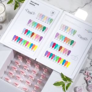 ZRKGEL Set de 36 Esmaltes de <span class=keywords><strong>Uñas</strong></span> en Gel Color Macaron, Colores Pastel de Primavera/Verano, <span class=keywords><strong>Kit</strong></span> de Gel UV sin HEMA <span class=keywords><strong>para</strong></span> Venta al por Mayor, OEM, Marca Privada - Product Image 2