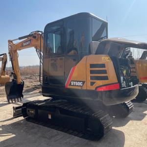 High-Performance Fuel-Saving SANY SY60C Used Excavator for Urban Engineering Reservoir Dredging and Long-Time Working - Product Image 3