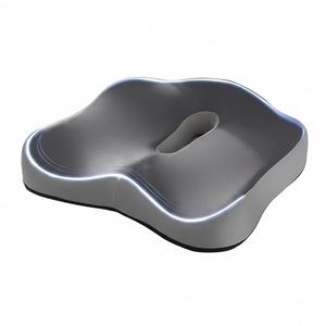 Coussin de siège ergonomique en mousse à mémoire de forme pour soulager les douleurs dorsales, sciatiques et du coccyx, soutien respirant pour le bureau et la voiture - Product Image 1