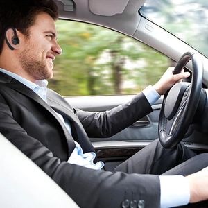 Auricolare Bluetooth V9 Personalizzato Economico per Guida, Microfono Regolabile Rotante, Gancio Singolo per Orecchio, Cuffia Wireless TWS - Product Image 4