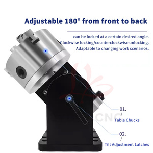Eje Rotatorio de 3 Garras LY Motor de Conexión Directa 86F-80D/80/100/125MM, Fijación Precisa 180 Ajustable para Marcado Láser - Product Image 6