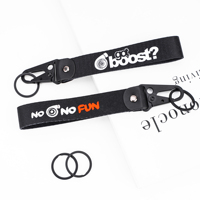 Sangle en polyester avec crochet en alliage de zinc, impression par transfert thermique personnalisée pour porte-clés de voiture, porte-badge, utilisation promotionnelle, cordon porte-clés