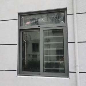 Finestre a battente in alluminio resistenti agli uragani con zanzariera e barra di sicurezza <span class=keywords><strong>per</strong></span> bambini <span class=keywords><strong>per</strong></span> progetti di appartamenti - Product Image 2