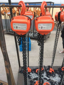 Palans à chaîne manuels de <span class=keywords><strong>type</strong></span> <span class=keywords><strong>HSZ</strong></span>-C à haute stabilité, capacité de 0,5 à 20 tonnes, installation facile dans les espaces restreints - Product Image 2