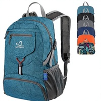 Petit sac à dos léger et pliable : sac à dos de randonnée et de camping pliable ultra léger de 20 l pour homme et femme
