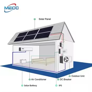 Generador <span class=keywords><strong>de</strong></span> Energía Solar para el Hogar, <span class=keywords><strong>Mini</strong></span> <span class=keywords><strong>Split</strong></span> <span class=keywords><strong>de</strong></span> Alta Eficiencia <span class=keywords><strong>de</strong></span> 12000, 18000, 24000 Btu, Calefacción y Refrigeración, Juego Completo - Product Image 4
