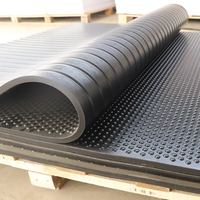 Vente directe usine – Tapis antidérapants en caoutchouc pour étables – Tapis d'élevage résistants à l'usure, taille personnalisable, découpe sur mesure