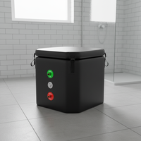 Baignoire de plongée froide gonflable en PVC écologique Ambohr, différentes tailles, bain de glace portable pour une utilisation en intérieur et en extérieur, pour la récupération des athlètes