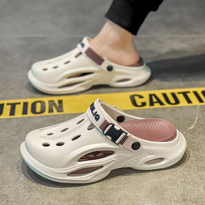 Sabots pour hommes, été, bout fermé, semelle extérieure en EVA, respirants, sandales décontractées, chaussures de plage, grande taille - Product Image 2