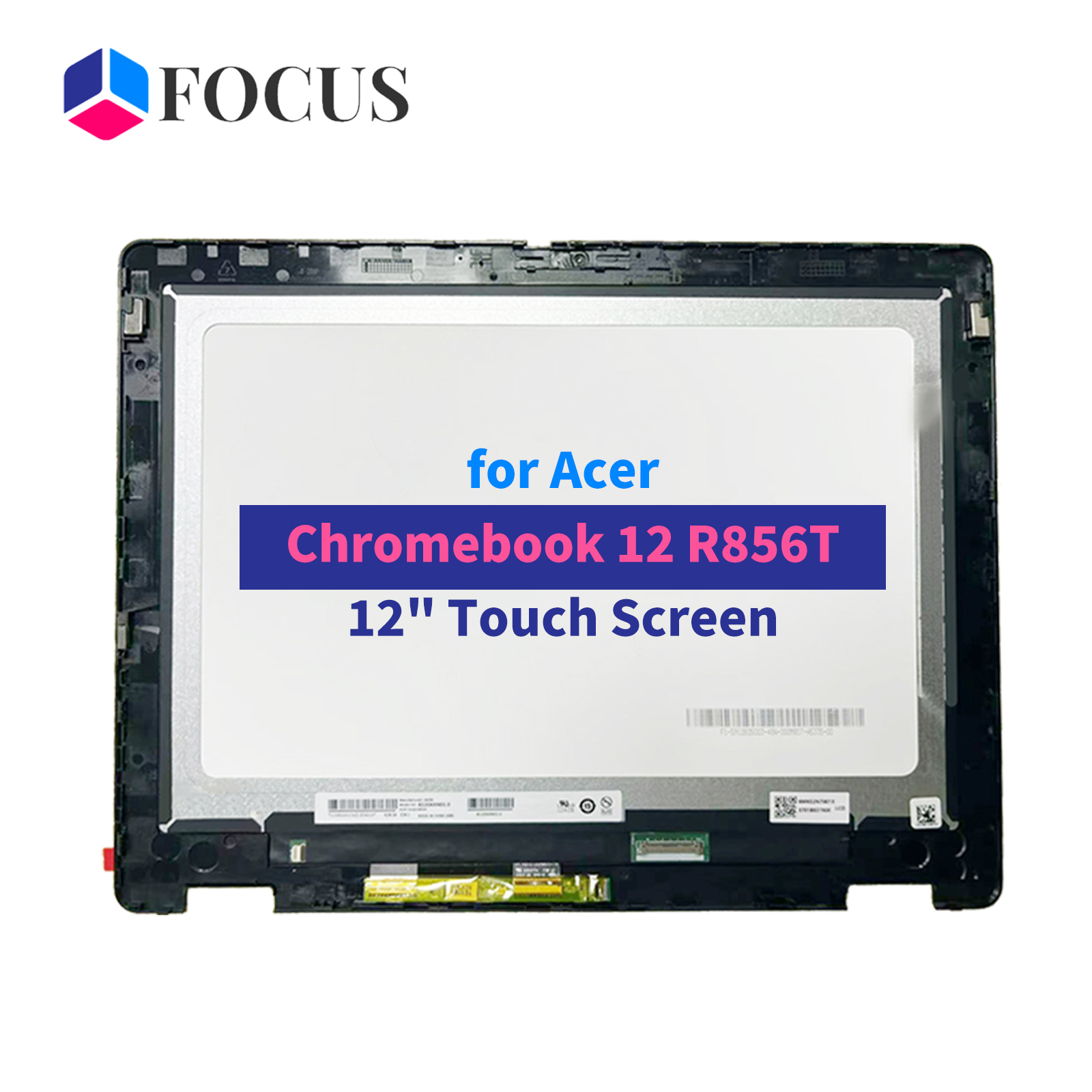 6M.KE4N7.001 <strong>Replacement</strong> <strong>Laptop</strong> LCD Touch <strong>Screen</strong> Digitizer Assembly for <strong>Acer</strong> Chromebook 12 R856T with Bezel 30pin