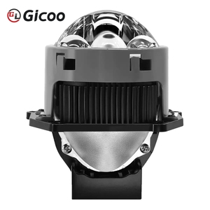 Lentes de Proyector Bi-LED para Automóvil de 3 Pulgadas, H7 LED H4 160W, Tres Ojos de Ángel Hiperboloide, Faros Delanteros H11 9005 9006 - Product Image 4