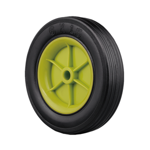 Kleine Vollgummi-Räder 6x1,5, Transportrollen, Mini-Motorhacken-Räder - Product Image 1