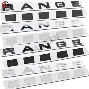 Aangepaste Motorkap Achterste Kofferbak Logo Badge Sticker Letters Voor Range Rover L405 L322 L320 Land Rover Accessoires Bodykit