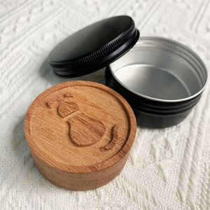 Venta al por mayor de forma redonda de nogal negro sólido ambientador aroma difusor de madera para uso doméstico - Product Image 5
