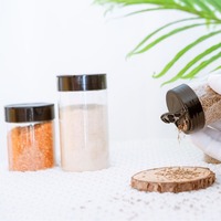 Contenants à épices en plastique PP avec bouchon à clapet, pots à assaisonnements vides pour sel, personnalisables