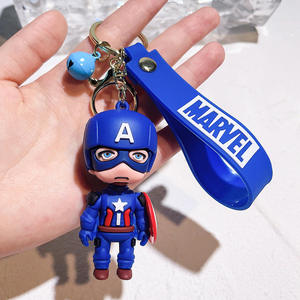 3D Goma <span class=keywords><strong>Hulk</strong></span> Llavero Anime Spider Bat Flash Hombre Llaveros Promoción Coche Colgante Regalo - Product Image 6