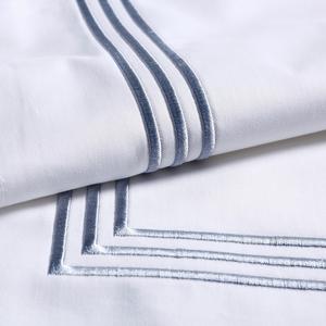 コットンベッドシート寝具セット高級ホテルリネンキングサイズ100% - Product Image 2