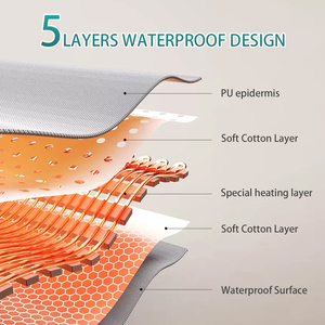 Btws <span class=keywords><strong>2025</strong></span> Mới Nhất Xách Tay 3-Khu Chăn Nhiệt Tắm Hơi Chăn Cho Sử Dụng Cá Nhân Và Thư Giãn - Product Image 3