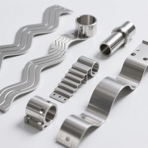 Piezas de estampado de flexión de zinc de acero inoxidable de alta calidad de precisión personalizada Trabajo de fabricación de chapa - Product Image 1