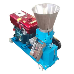 Machine de fabrication de granulés d'aliments pour animaux à <span class=keywords><strong>prix</strong></span> d'usine, machine automatique de traitement des aliments avec moteur diesel - Product Image 2