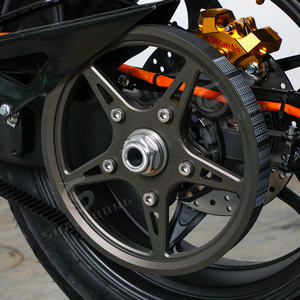 Motocicleta Eléctrica Vintage Shawloong SL-DMGC, Superpotente de 3000W, Rápida, para 2 Personas, Motocicleta Chopper para Adultos, 72V 180AH de Litio - Product Image 3