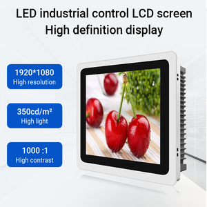 10 inch 6XCOM HD Port kim loại trường hợp cảm ứng không quạt Android Màn hình hiển thị <span class=keywords><strong>advantech</strong></span> máy tính công nghiệp bảng điều chỉnh <span class=keywords><strong>PC</strong></span> Window Wall Mount - Product Image 5