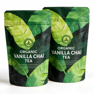 Custom Printing Stand Up Zipper Pouch for Tea Food Packaging Smell Proof Food Grade Plastic <b>Bag</b> - Product Image 3