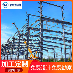 TianPuAn Materiales de Construcción, Estructura Industrial de Acero Ligero para Talleres, Fábrica en Guangdong, Solución Integral - Product Image 5