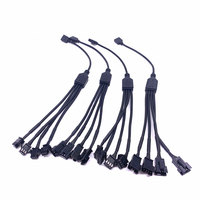 Angitu 3/4Pin 1 إلى 1/2/3/4/5xSM إلى RGB 3Pin 4Pin شريط LED ، لوحة الأم محول التحكم في الضوء