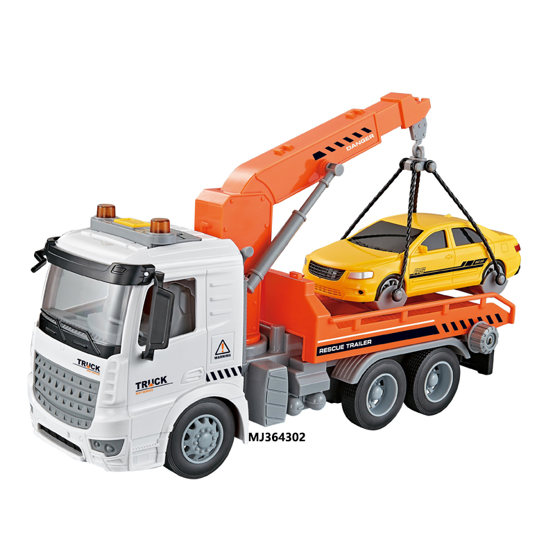 Friction Toy Vehicle Children Rescue Construction