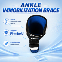 Attelle de marche orthopédique réglable pour la cheville et le pied, orthèse médicale pour la rééducation des fractures
