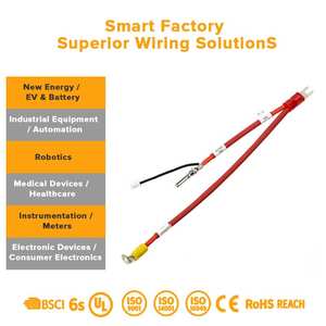 Kabel Daya Tembaga Heavy-Duty 10mm 4x8 AWG PBT untuk Unit Catu Daya Peralatan Industri Komputer/Motor Arus Tinggi - Product Image 3