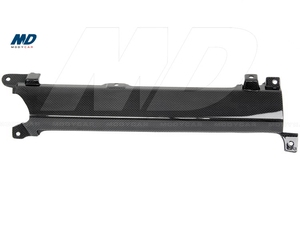 Console centrale en fibre de carbone et contour d'aération (3 pièces) (armure toile) pour Ferrari 2011 2013-458 Italia et Spider - Product Image 2