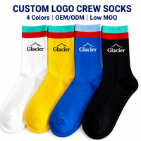 Chaussettes de sport respirantes de haute qualité avec logo personnalisé, chaussettes épaisses et confortables, choix premium