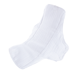 <span class=keywords><strong>Serviettes</strong></span> hygiéniques en gaze réutilisables-<span class=keywords><strong>Serviettes</strong></span> menstruelles en tissu lavables écologiques pour femmes - Product Image 5