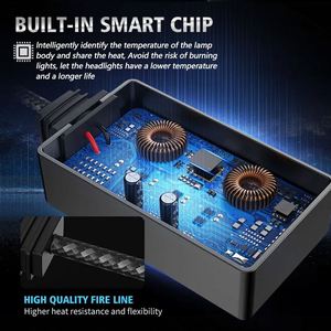 2024 nouveau L10 300W 40000lm h3 h1 h7 h11 h13 9005 9006 3000K 4500K ampoule de phare LED h4 LED - Product Image 4