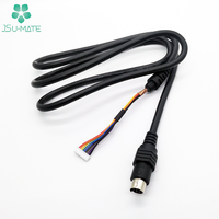 Benutzer definierte Big/Power/Midi/Mini Din 8Pin Stecker auf Molex 9Pin Stecker Stromkabel Mini Din 8 Pin Kabel 9 Pin Kabel