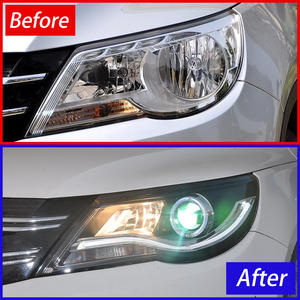 Para VW <span class=keywords><strong>Tiguan</strong></span> 2009-2011 montaje <span class=keywords><strong>de</strong></span> faros automáticos actualización LED lámparas delanteras <span class=keywords><strong>de</strong></span> coche accesorios <span class=keywords><strong>de</strong></span> herramientas Plug and Play <span class=keywords><strong>de</strong></span> alta calidad - Product Image 3