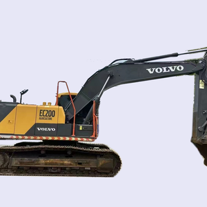 เครื่องขุดตีนตะขาบไฮดรอลิกของ Volvo EC200D มือสองพร้อมส่วนประกอบหลักตลับลูกปืน - Product Image 1