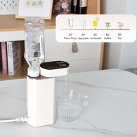Mini distributeur d'eau pour bébé, pompe automatique pour les voyages, outil de préparation du thé sur le bureau à température constante, nouveauté